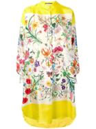 Gucci Flora Shirt Dress - Yellow