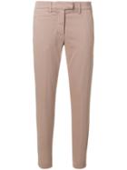 Dondup Perfect Slim-fit Trousers - Nude & Neutrals