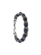 Emanuele Bicocchi Beaded Chain Bracelet - Blue