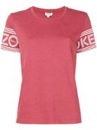 Kenzo Logo Short-sleeve T-shirt - Pink & Purple