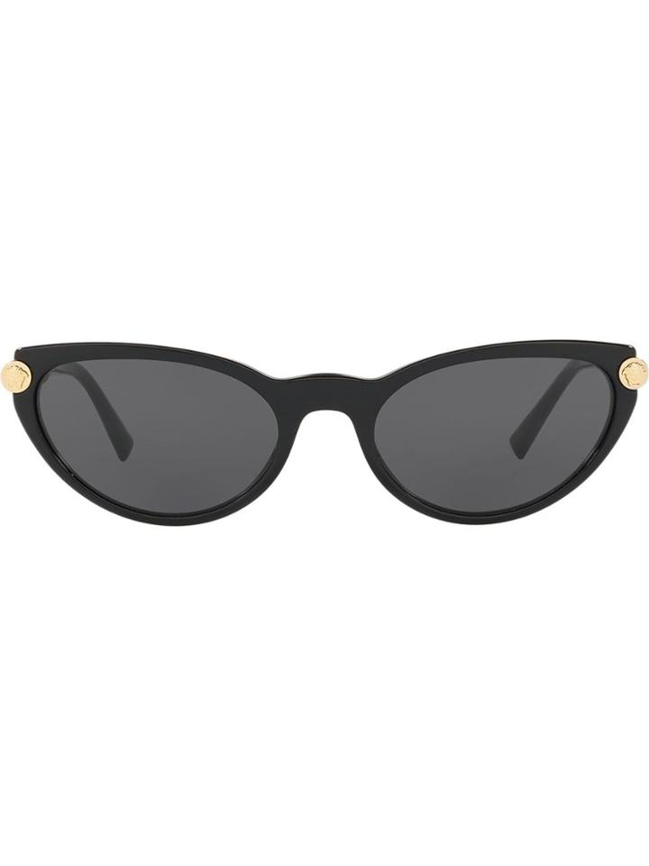 Versace Eyewear V-rock Cat Eye Sunglasses - Black