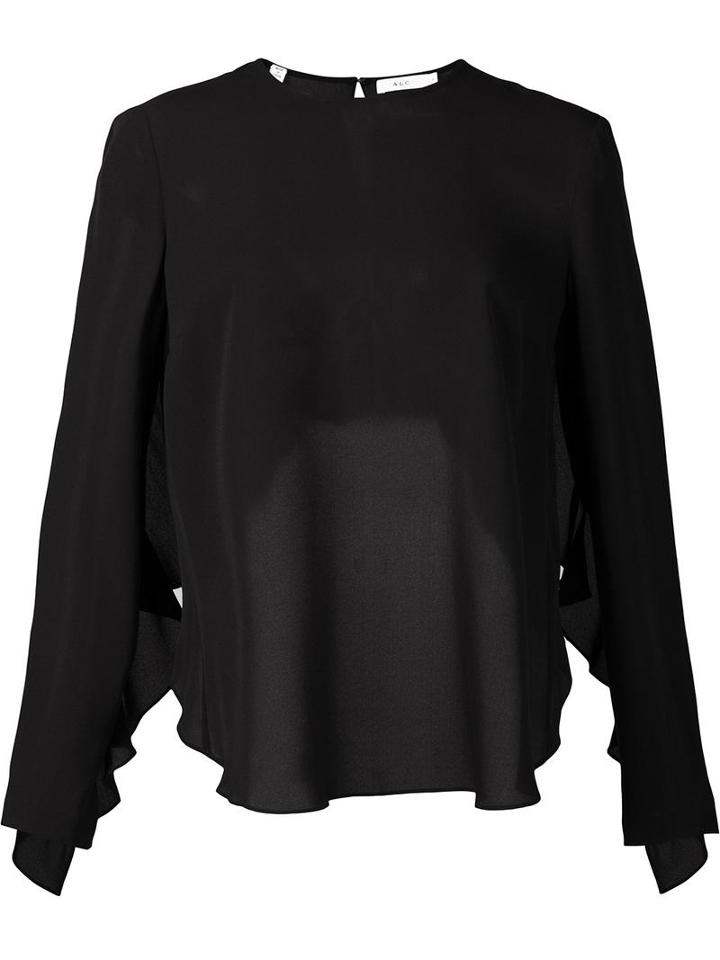 A.l.c. 'sally' Top, Women's, Size: 8, Black, Silk