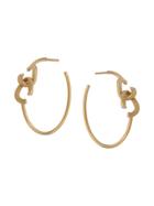 Annelise Michelson Tiny Dechainee Small Hoops - Gold