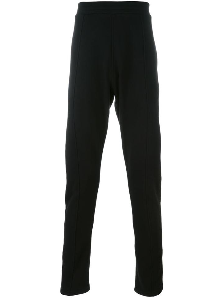 Ann Demeulemeester Grise Elastic Waistband Trousers, Men's, Size: Medium, Black, Cotton