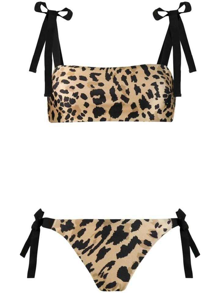 Zimmermann Leopard Bikini - Neutrals