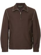 Comme Des Garçons Vintage Stitching Detail Shirt - Brown
