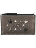 Jimmy Choo Camelot Star Studded Wallet - Metallic