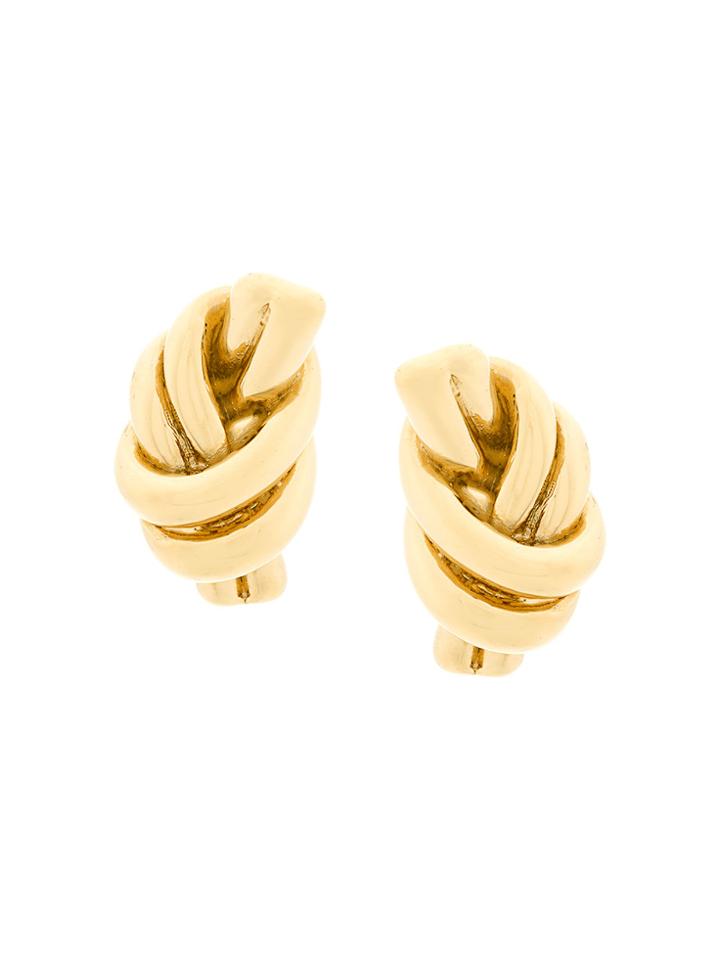 Jw Anderson Metallic Knot Earrings