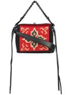 Alexander Mcqueen Tapestry Box Bag - Red