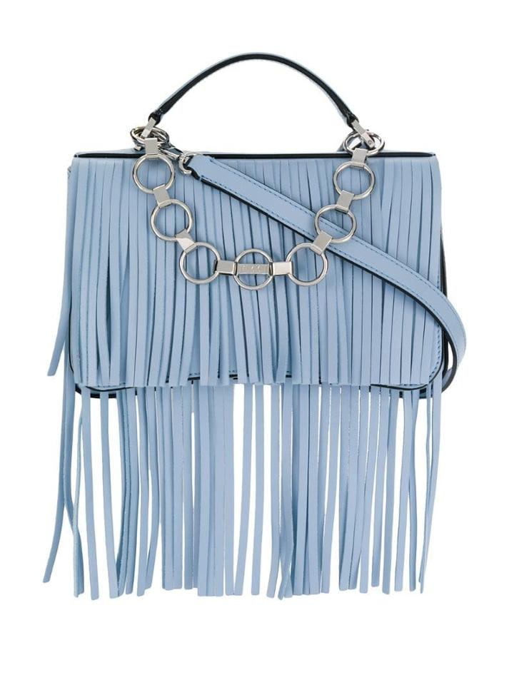 Emilio Pucci Fringed Chance Bag - Blue