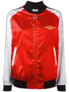 Gcds - Embroidered Beach Bomber Jacket - Women - Polyamide/polyester - M, Women's, Red, Polyamide/polyester