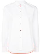 Paul Smith Charm Button Long Sleeve Shirt - White