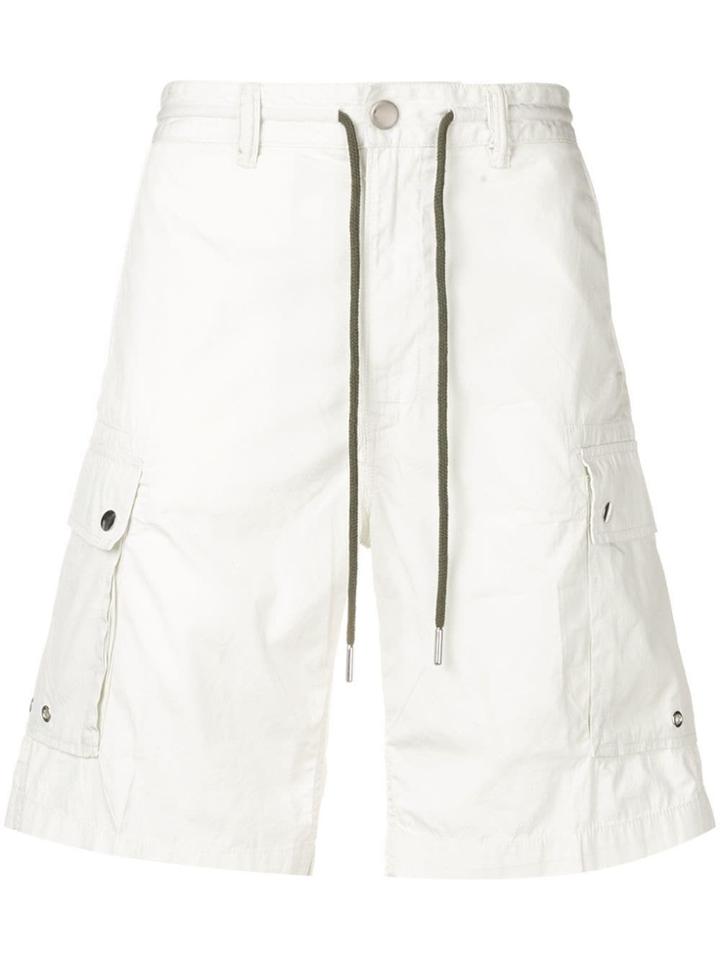 Diesel Classic Cargo Shorts - White