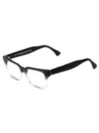 Retrosuperfuture 'américa Optical Faded Grey And Crystal' Sunglasses -