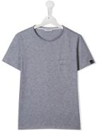 Paolo Pecora Kids Teen Patch Pocket T-shirt - Grey