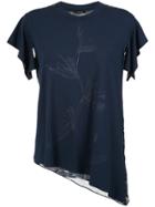Tufi Duek Asymmetric T-shirt - Blue