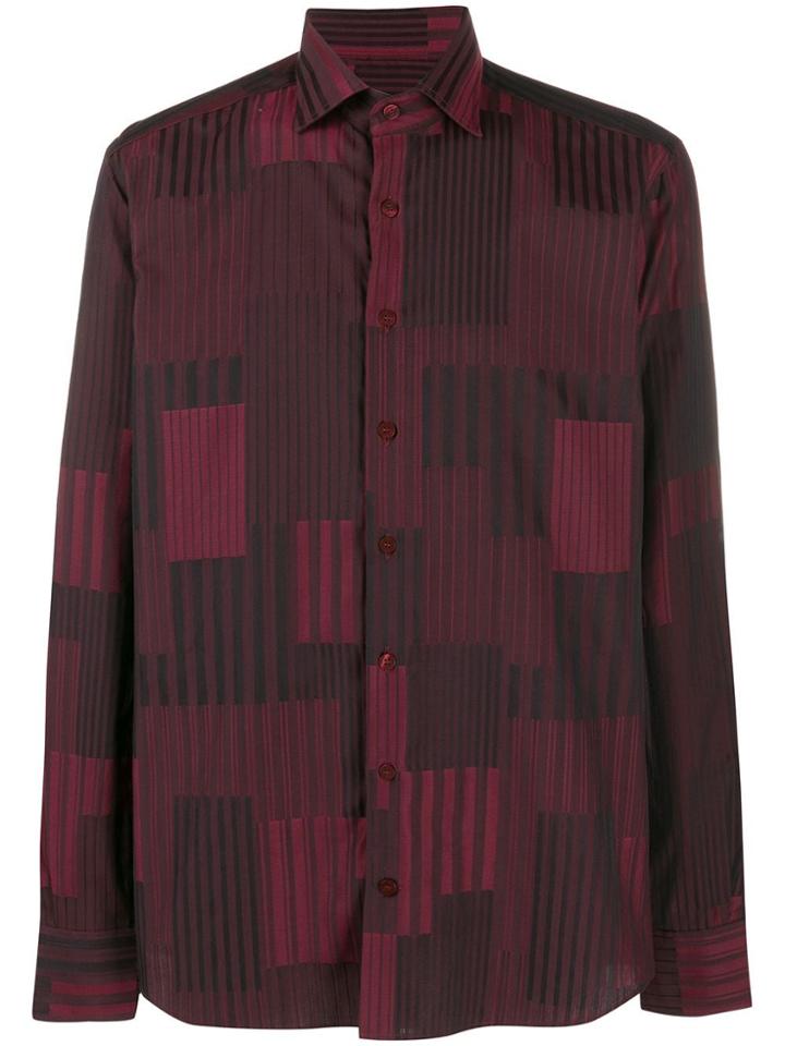Etro All-over Print Shirt - Red