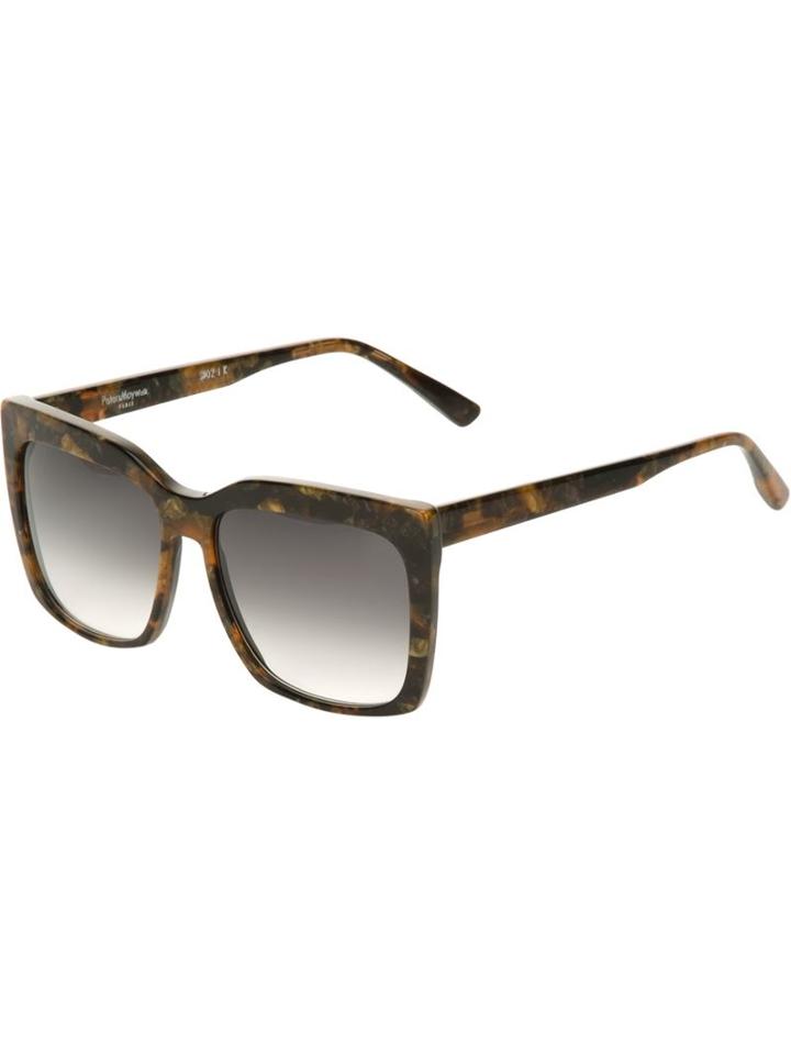 Peter & May Walk Oversize Square Frame Sunglasses
