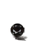 Alinka 18kt White Gold Natalia Diamond Stud Earring - Black