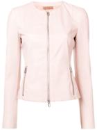 Drome Zipped Fitted Jacket - Pink