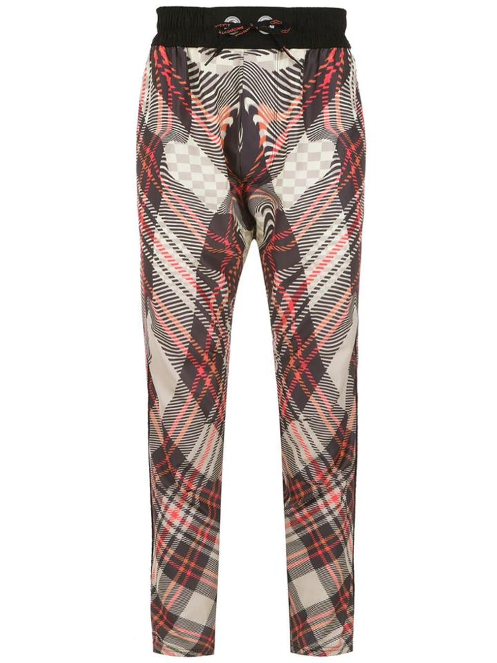 À La Garçonne À La Garçonne + Olympikus Check Pants - Multicolour