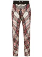 À La Garçonne À La Garçonne + Olympikus Check Pants - Multicolour