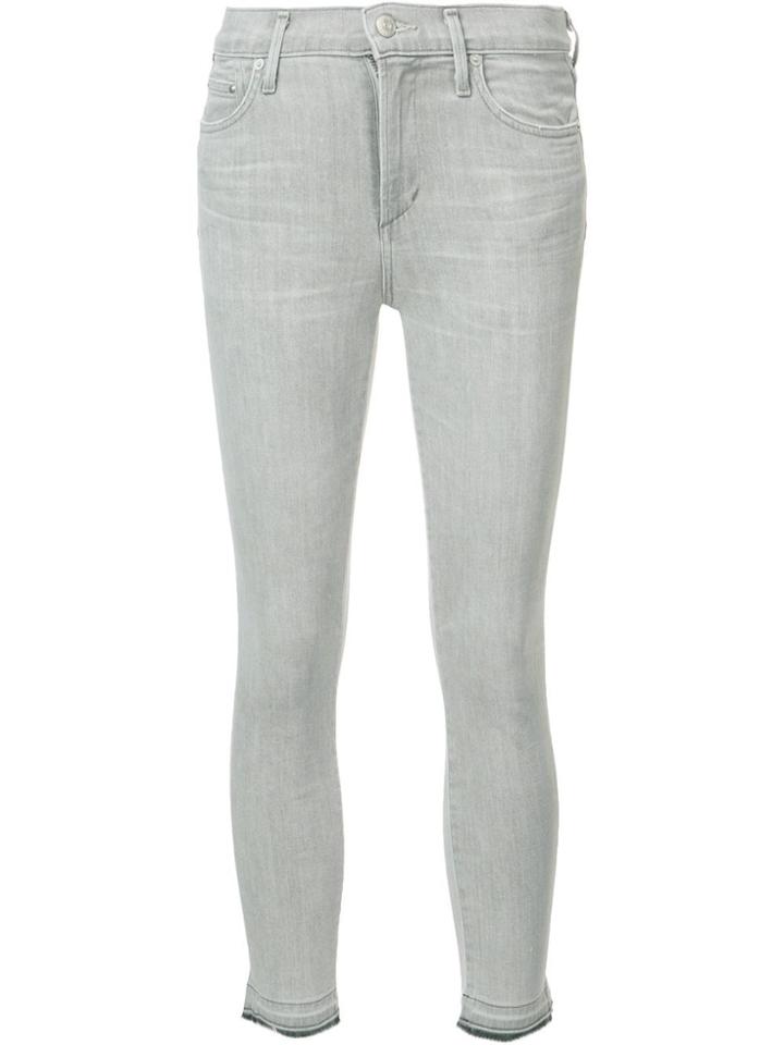 Citizens Of Humanity Super Skinny Cropped Jeans - Grey