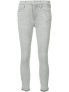 Citizens Of Humanity Super Skinny Cropped Jeans - Grey