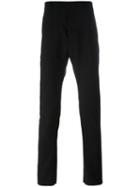 Balmain Slim Fit Trousers, Men's, Size: 42, Black, Cotton