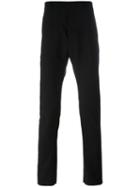 Balmain Slim Fit Trousers, Men's, Size: 42, Black, Cotton