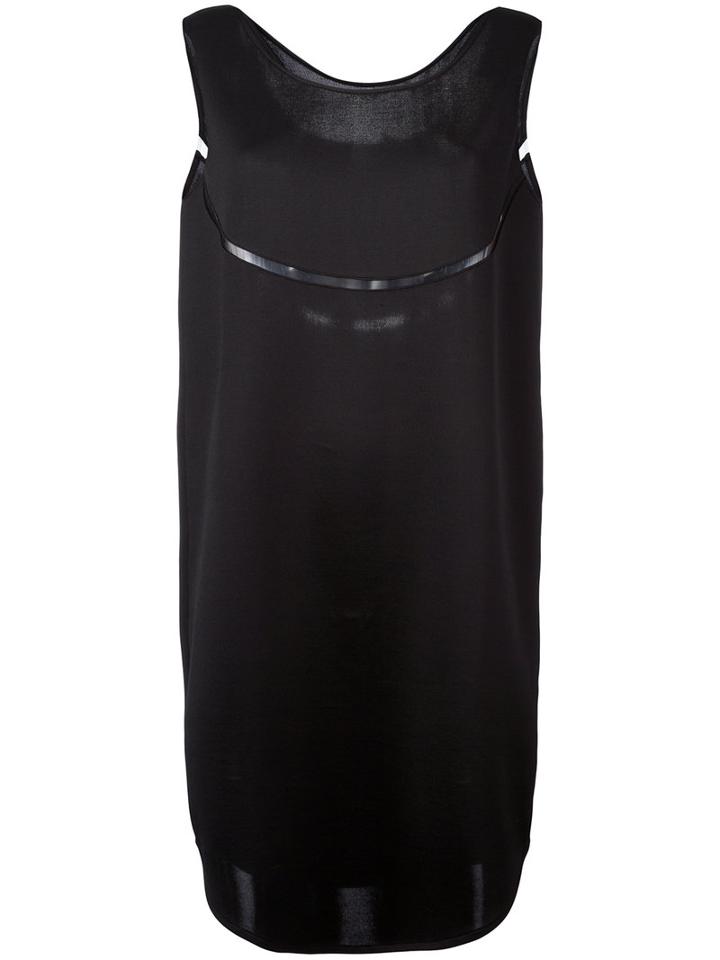 Gianluca Capannolo Cut-out Shift Dress, Women's, Size: Xl, Black, Viscose/polyester/polyamide/elastodiene