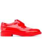 Thom Browne Varnish Brogues - Red
