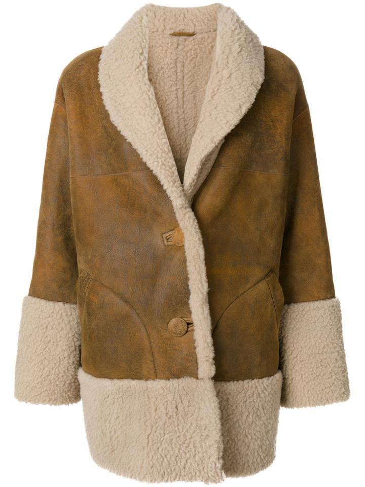 Mih Jeans Rainey Coat - Brown