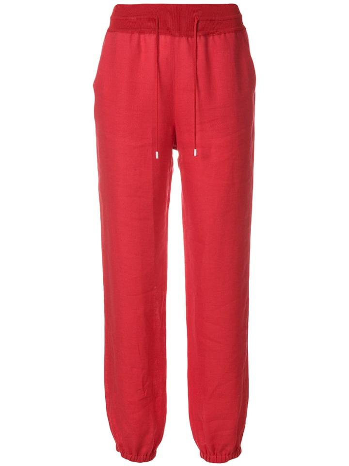 Loro Piana Gathered Hem Drawstring Trousers