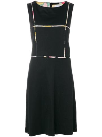 Emilio Pucci Vintage Sleeveless Shift Dress - Black