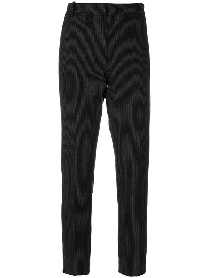 Joseph Pinstripe Trousers - Blue