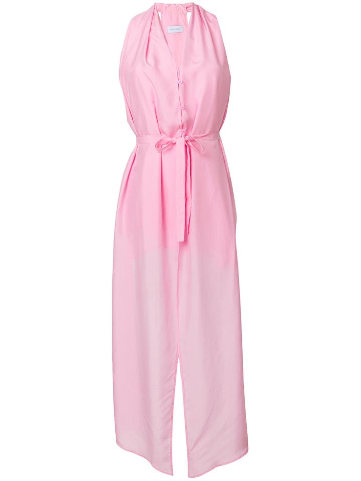 Christian Wijnants Taava High-low Sleeveless Top - Pink & Purple