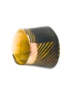 Marni Striped Cuff Bracelet - Brown