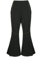 Ellery Velocity Cropped Trousers - Black