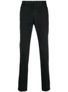 Dondup Flat Front Basic Trousers - Black