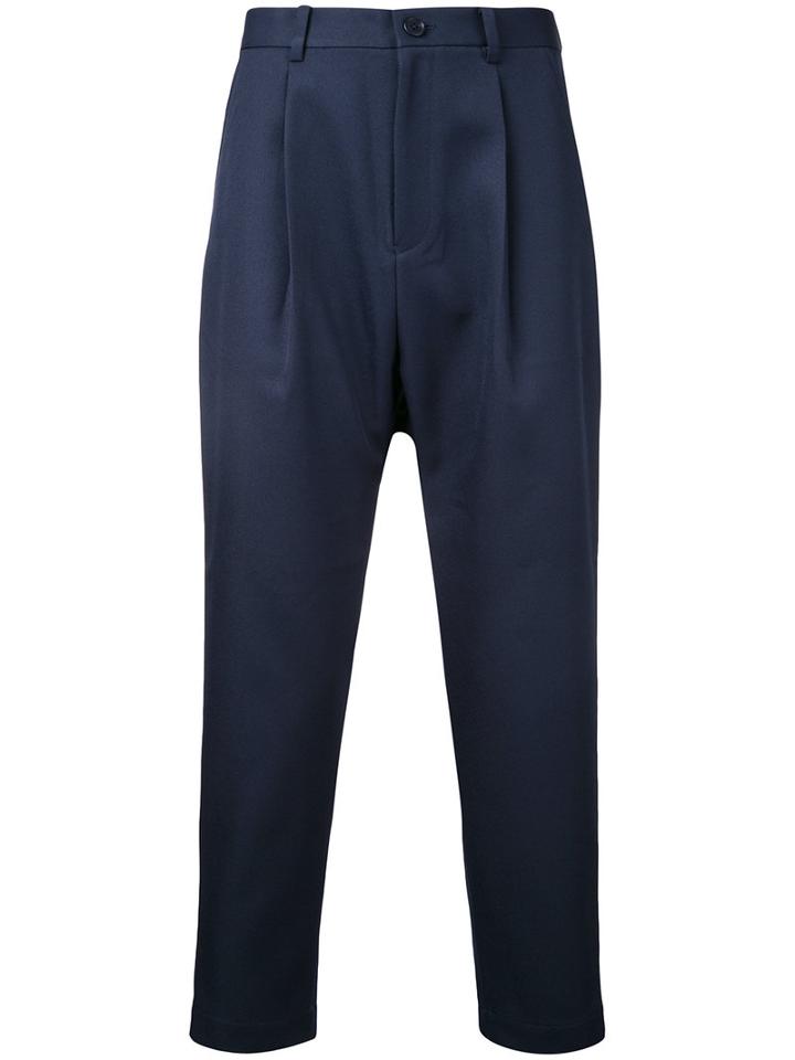 En Route Cropped Pants, Men's, Size: 2, Blue, Polyester