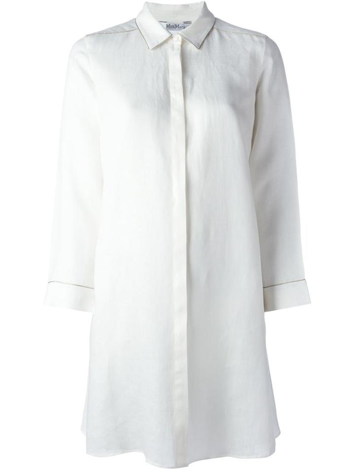 Max Mara Long Flared Shirt