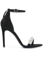 Calvin Klein 205w39nyc Camelle Jewelled Sandals - Black