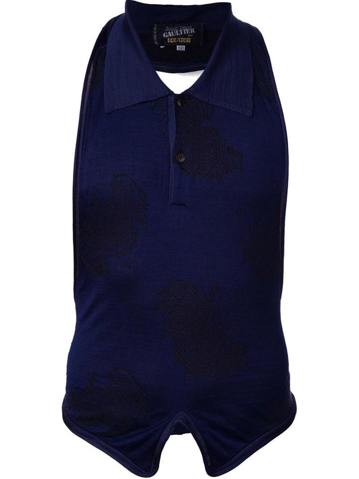 Jean Paul Gaultier Vault Halter-neck Top