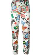 Moschino Vintage 'monopoly' Print Trousers, Women's, Size: Small