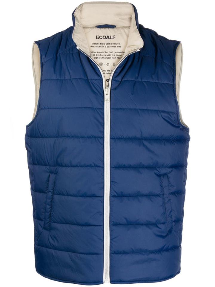 Ecoalf Padded Waistcoat - Blue
