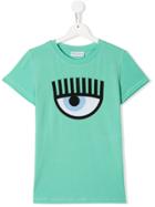Chiara Ferragni Kids Logomania T-shirt - Green