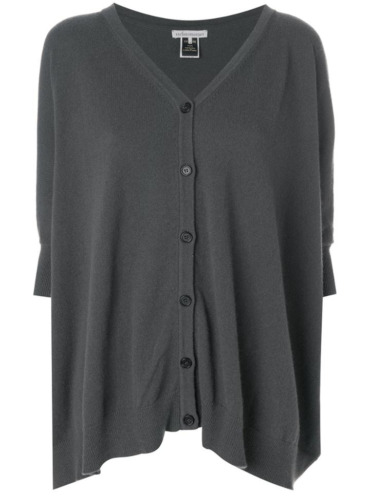 Stefano Mortari Short-sleeved Cardigan - Grey