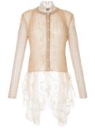 Ermanno Ermanno Cable Knit Cardigan - Brown