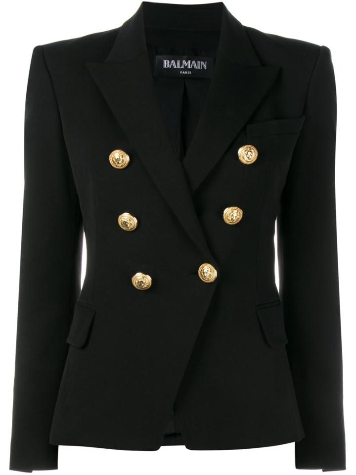Balmain Double Breasted Fitted Blazer